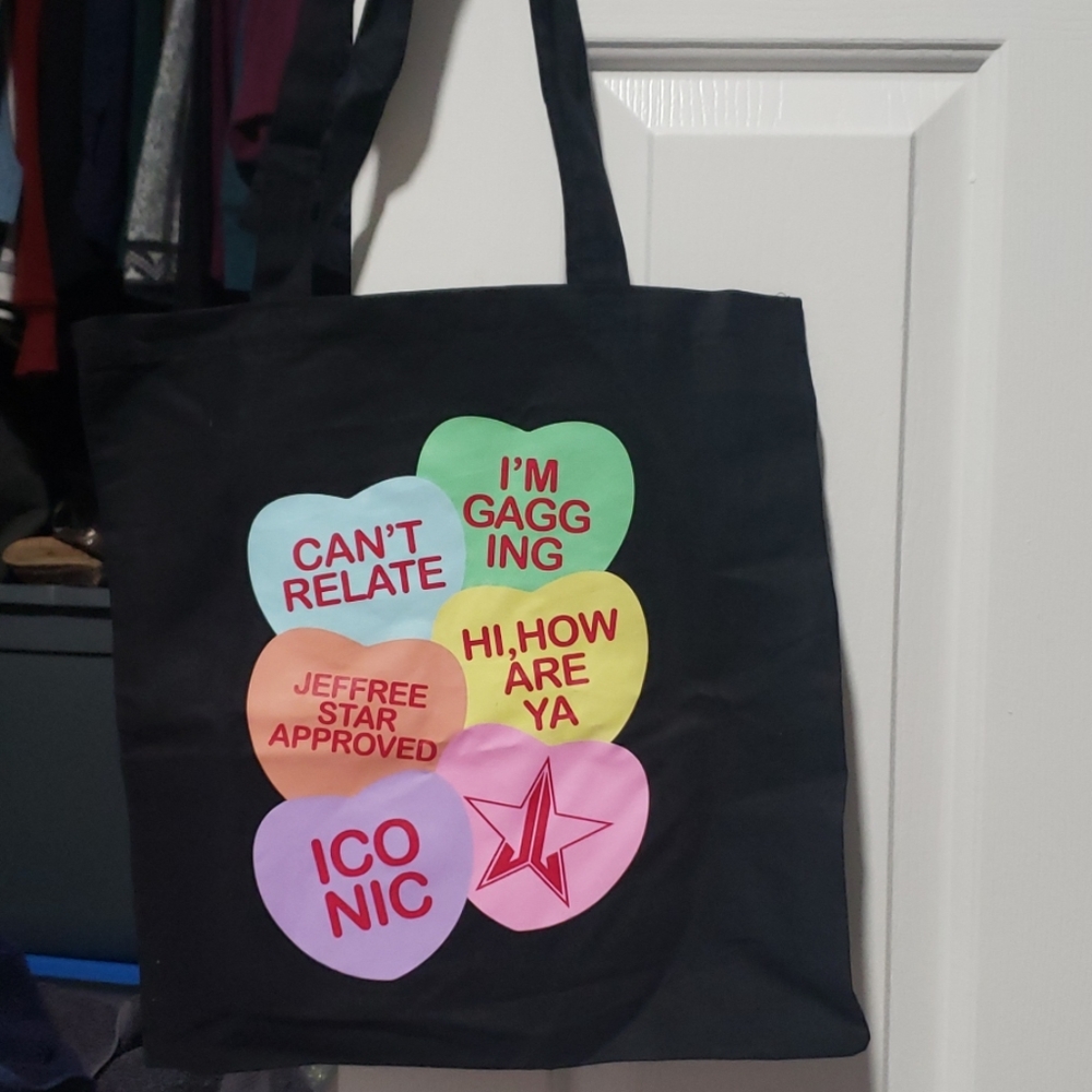 Jeffree star exclusive tote bag